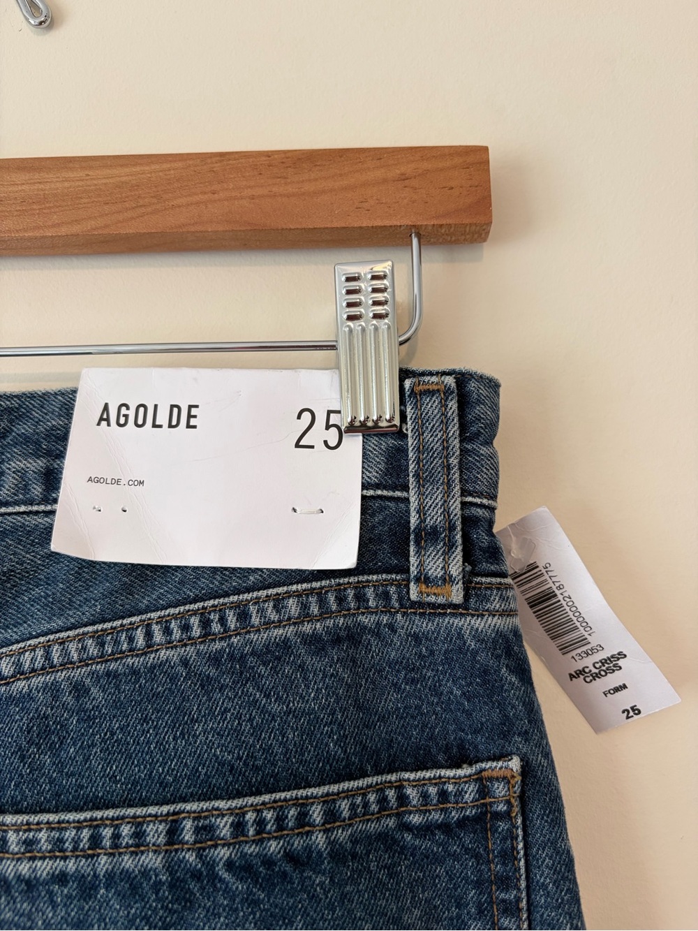 AGOLDE ARC CRISS CROSS JEAN (WEIGHTLESS) - Picture 11 of 15